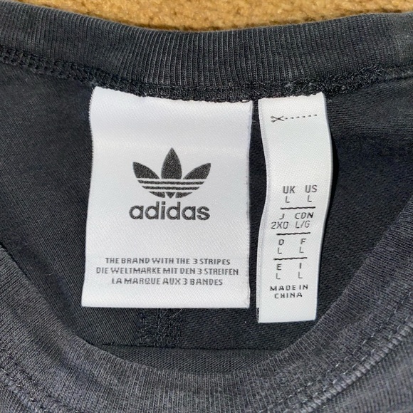 Adidas Color block Crewneck Size L - Picture 3 of 4